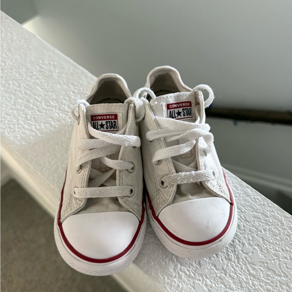Converse Toddler White Sneakers